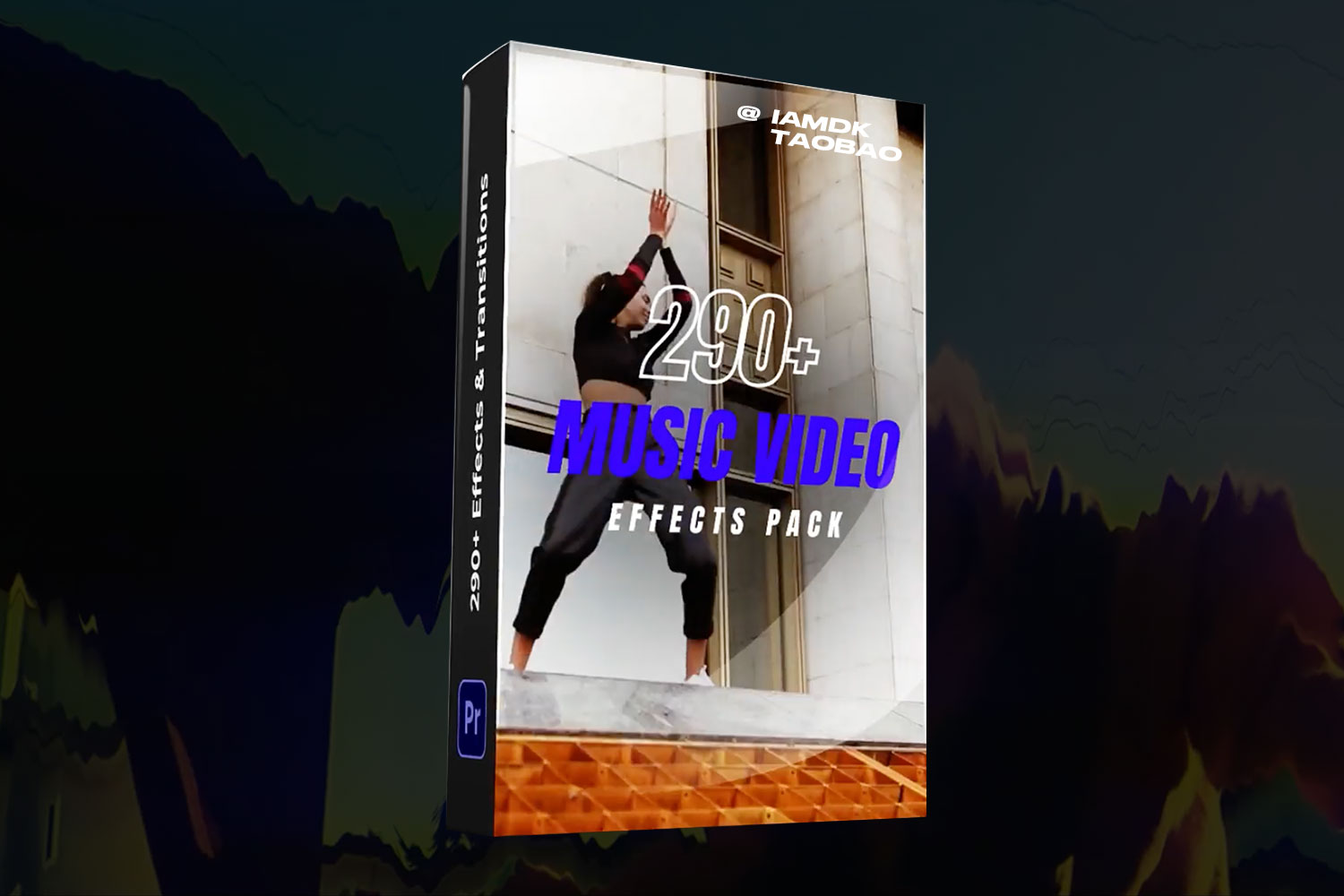 PR模板 290+组嘻哈音乐MV电影短视频故障擦除过渡特效工具包 Music Video Effects插图
