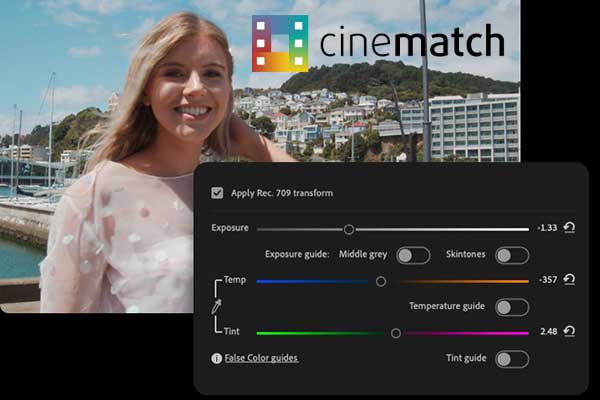 多视频色彩匹配调色插件 CineMatch 达芬奇/FCPX/PR Win/Mac