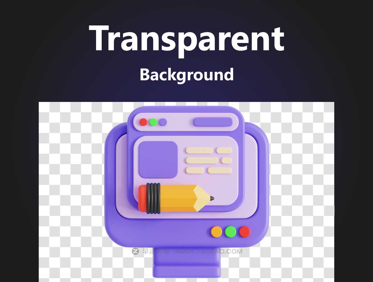 Blender模型 25款高级3D立体SEO网站营销优化图标Icons设计素材 SEO & Website 3D Icon Pack插图3