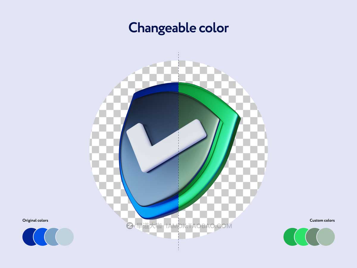 Blender模型 30款高级3D立体质感金融理财APP界面设计Icons图标素材包 Fintaly by welovegraphics插图4