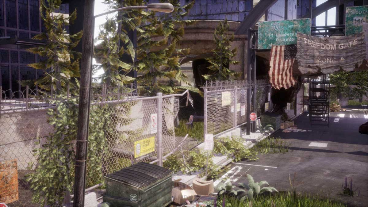UE模型 废弃城市桥梁高楼街道设施3D模型设计素材 Post Apocalyptic World Pack插图6