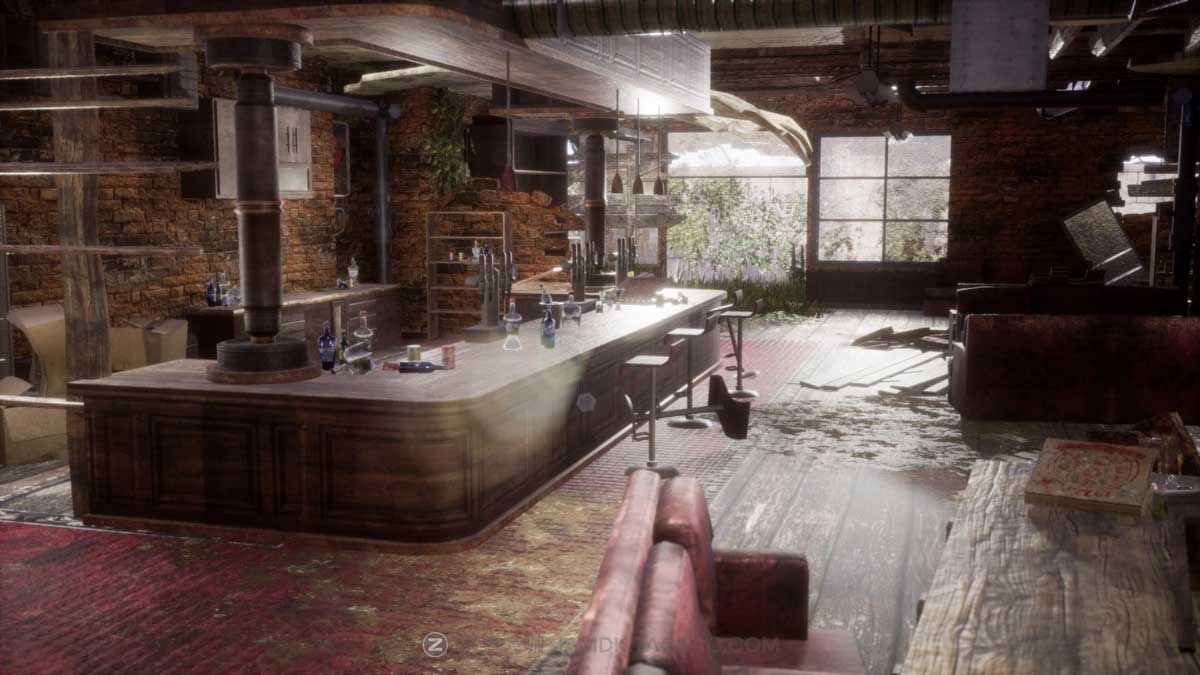 UE模型 废弃城市桥梁高楼街道设施3D模型设计素材 Post Apocalyptic World Pack插图7
