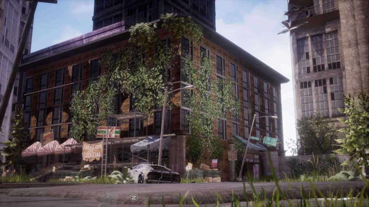 UE模型 废弃城市桥梁高楼街道设施3D模型设计素材 Post Apocalyptic World Pack插图12