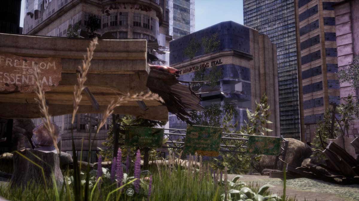 UE模型 废弃城市桥梁高楼街道设施3D模型设计素材 Post Apocalyptic World Pack插图19
