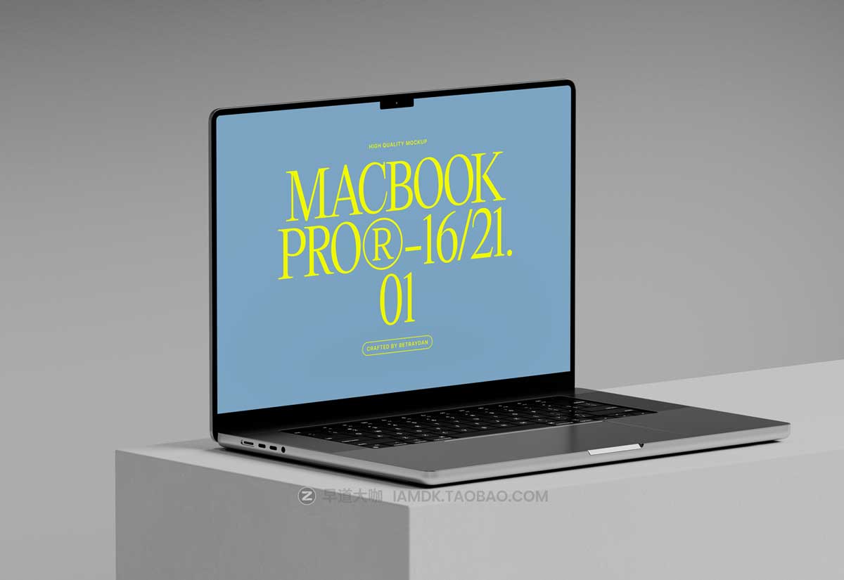 16款高级工业风iPhone 14手机MacBook笔记本电脑Display屏幕PSD样机模板 Tech Bundle – 01插图11