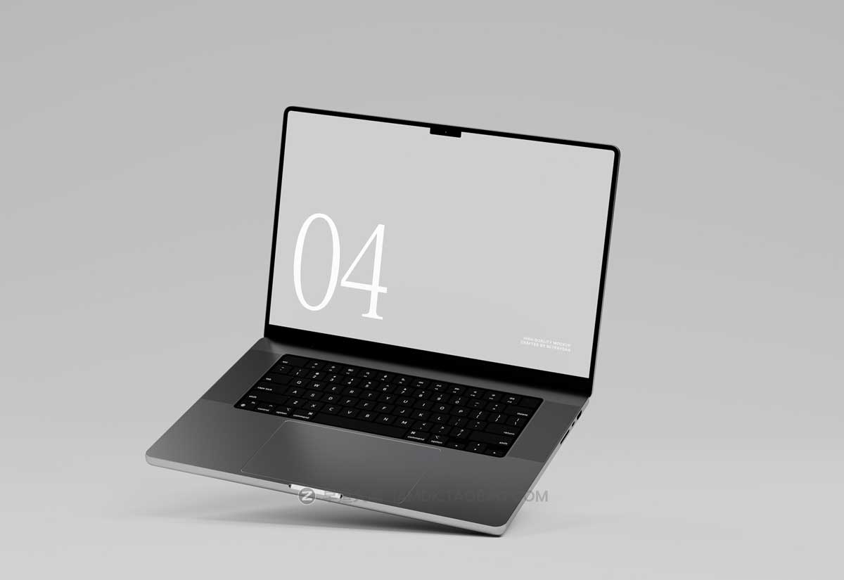 16款高级工业风iPhone 14手机MacBook笔记本电脑Display屏幕PSD样机模板 Tech Bundle – 01插图14
