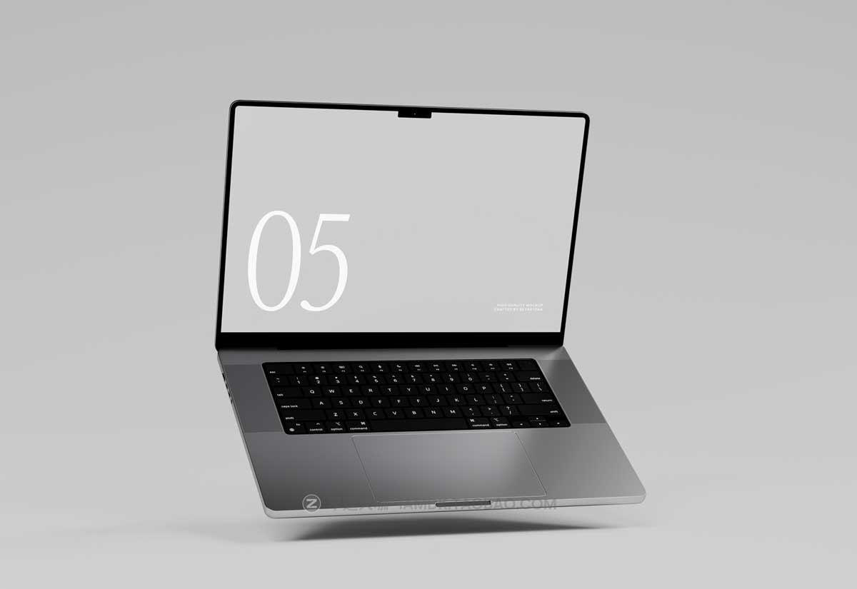 16款高级工业风iPhone 14手机MacBook笔记本电脑Display屏幕PSD样机模板 Tech Bundle – 01插图15