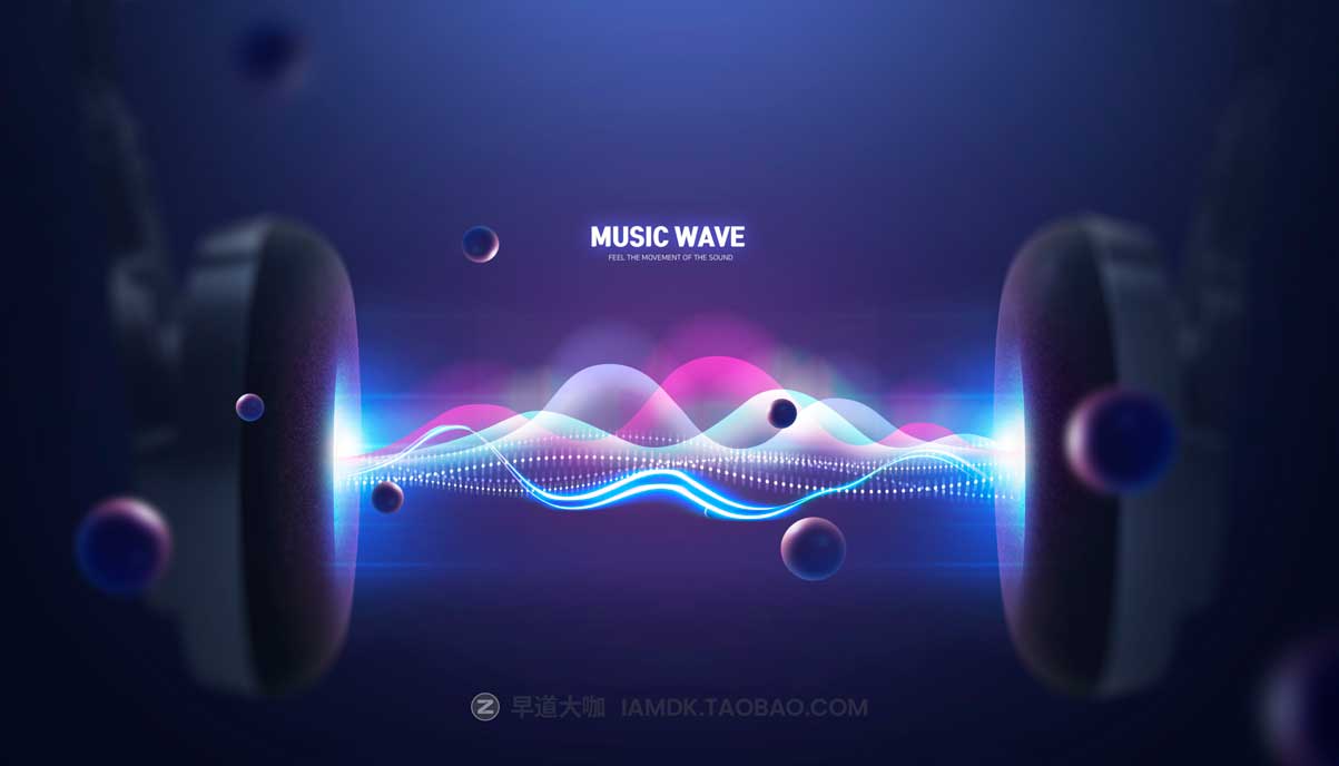 12款时尚创意潮流音乐发布会海报传单设计PSD分层源文件模板素材 Music Poster Template插图12