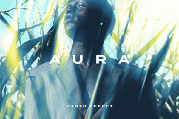 朦胧梦幻散景滤镜摄影照片修图PS特效样机模板素材 Aura Photo Effect