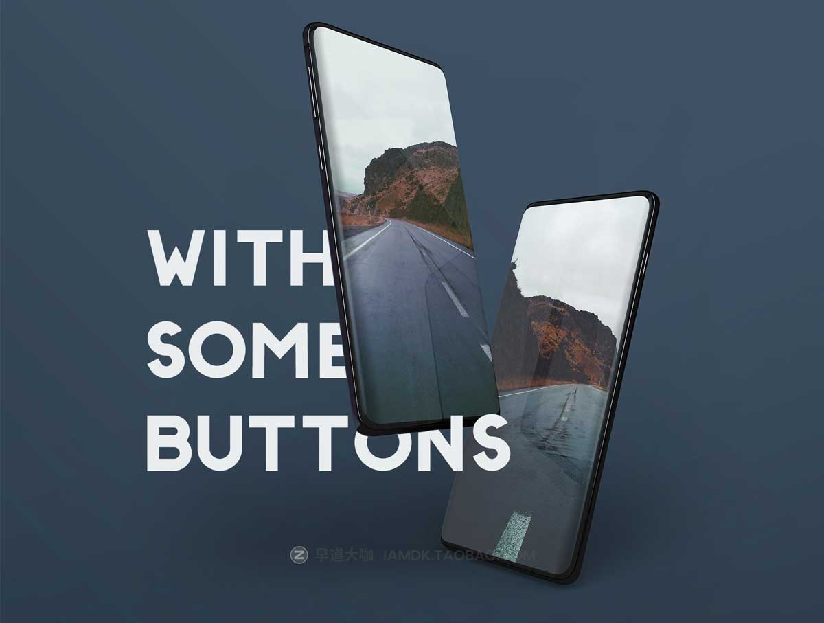 12款5K高清Phone安卓智能手机屏幕演示样机PSD模板 Minimal Phones Mockup Kit插图1