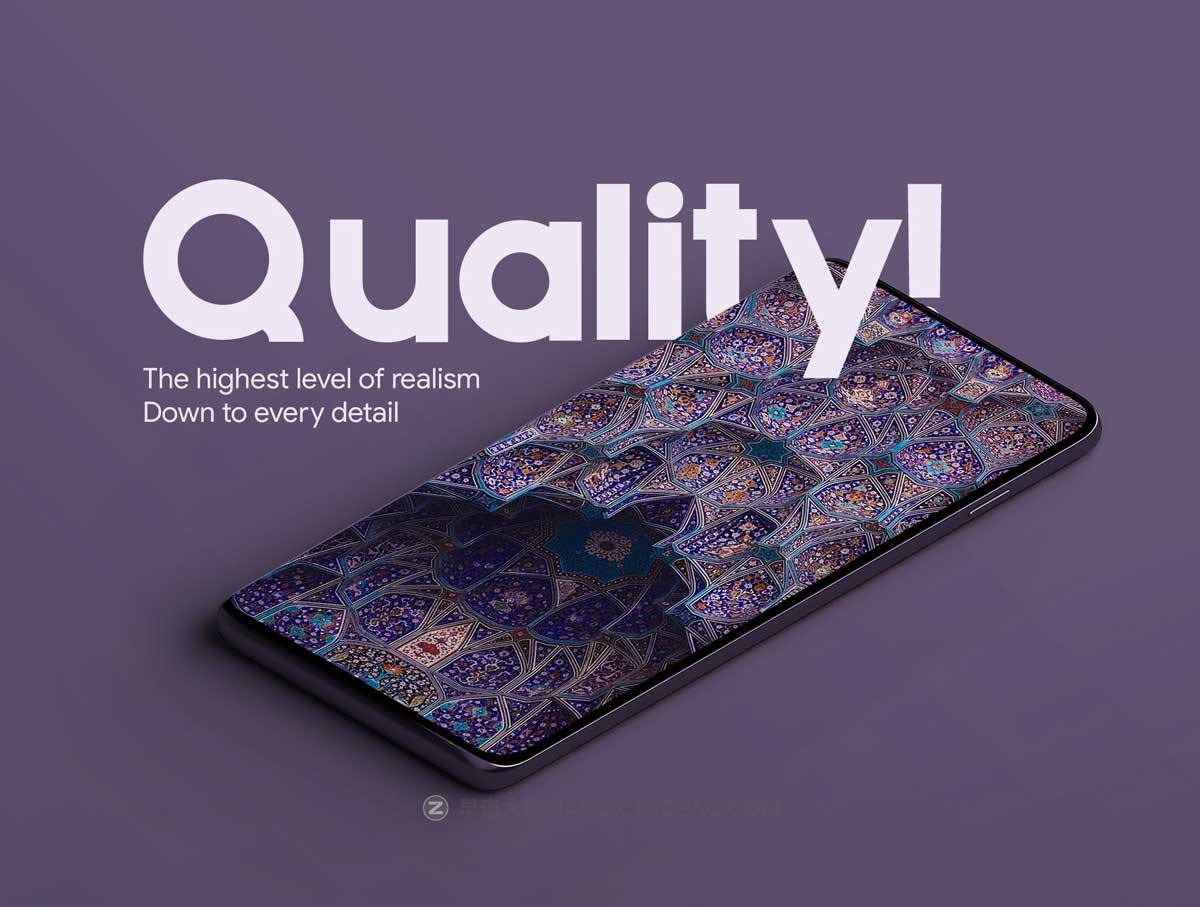 12款5K高清Phone安卓智能手机屏幕演示样机PSD模板 Minimal Phones Mockup Kit插图2