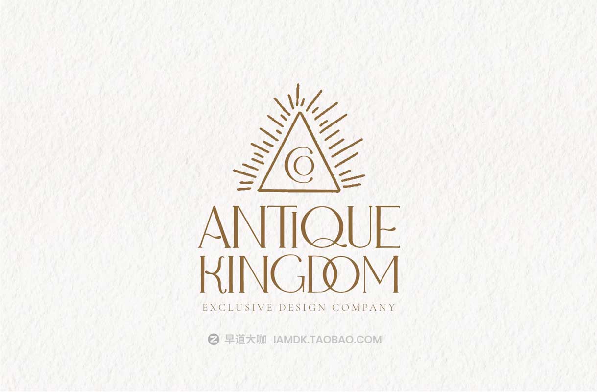 现代优雅婚礼标题徽标设计衬线英文字体 & Logo矢量模板套装 Adele Moon Serif Font + Extras插图13