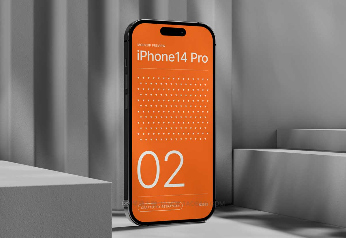 16款高级工业风iPhone 14手机MacBook笔记本电脑Display屏幕PSD样机模板 Tech Bundle – 01插图4