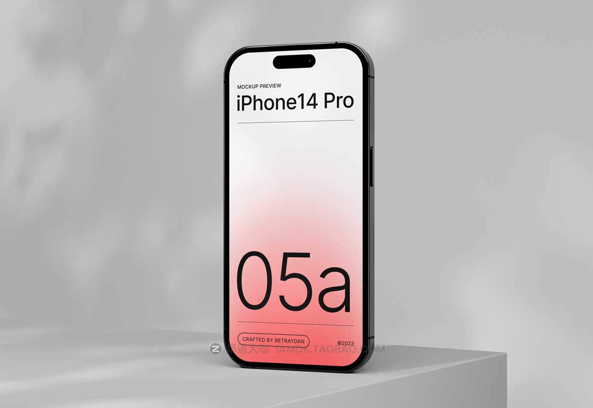16款高级工业风iPhone 14手机MacBook笔记本电脑Display屏幕PSD样机模板 Tech Bundle – 01插图7