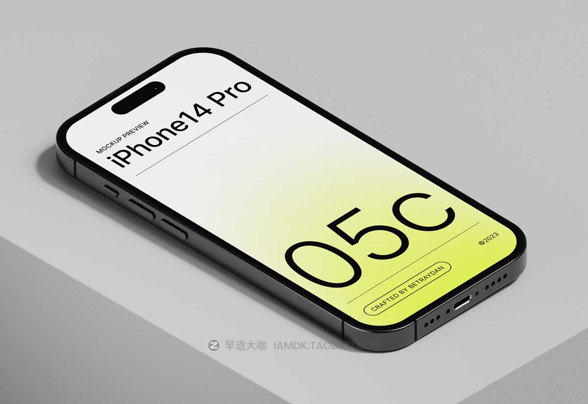 16款高级工业风iPhone 14手机MacBook笔记本电脑Display屏幕PSD样机模板 Tech Bundle – 01插图9