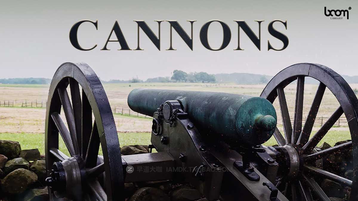 714组大炮发射轰炸无损音效设计素材包 Boom Library – Cannons插图1