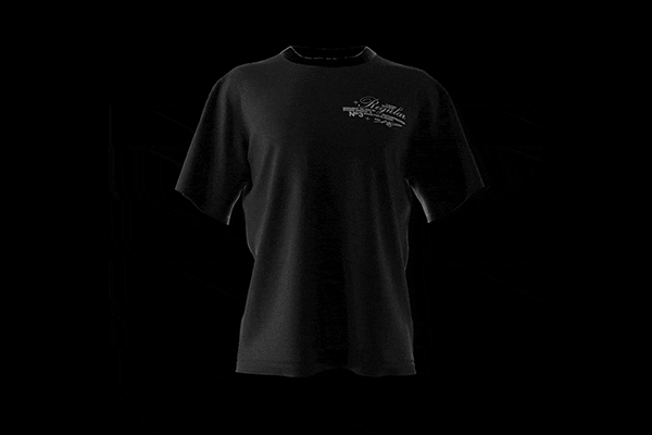 Blender模型 潮流嘻哈街头圆领T恤半袖印花图案设计展示贴图样机模板 3D Regular T-Shirt Mockup