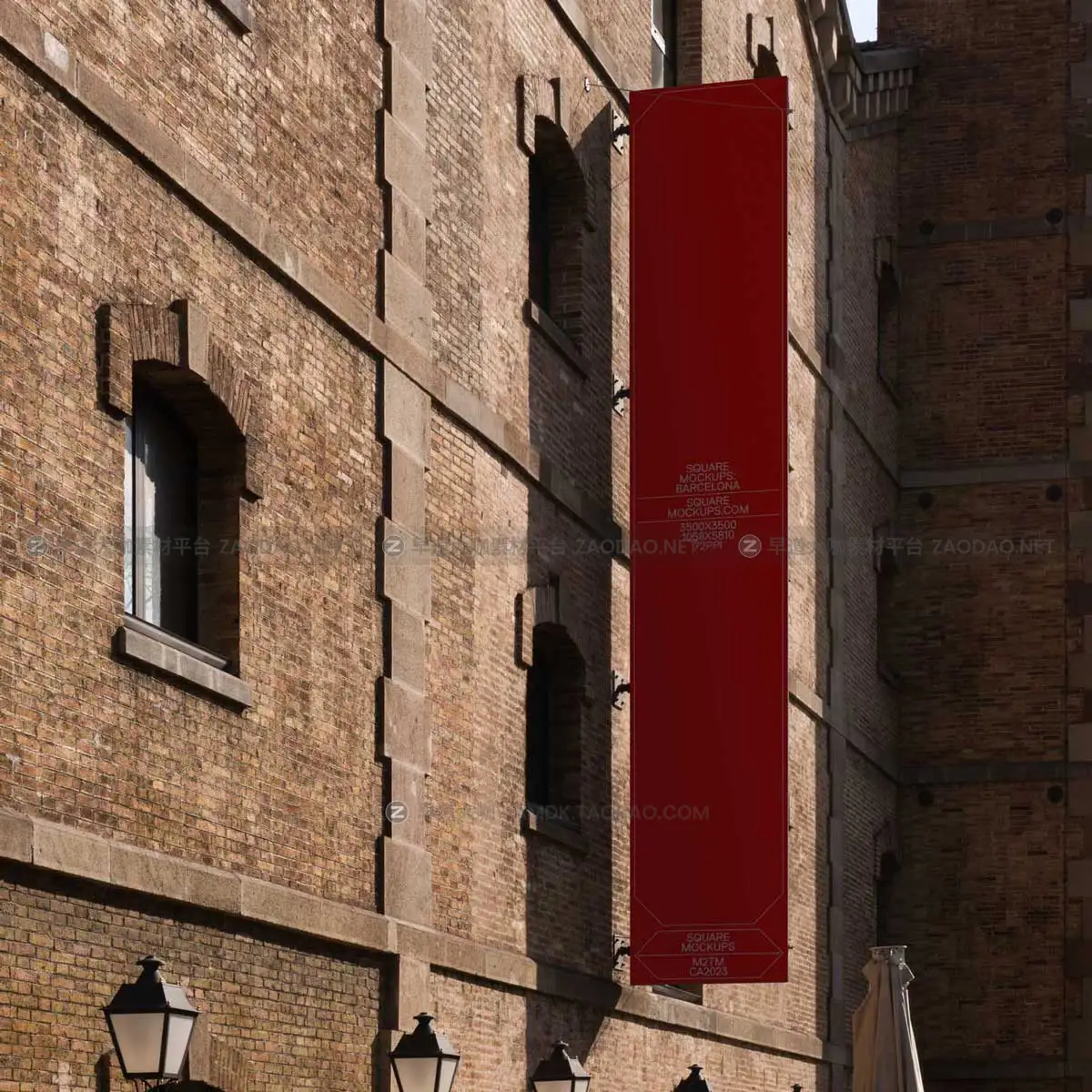 高级欧美城市街头商场户外墙体广告牌招贴海报设计PS展示效果图样机模板 Billboard Mockup Scene Barcelona Series Vol1插图6