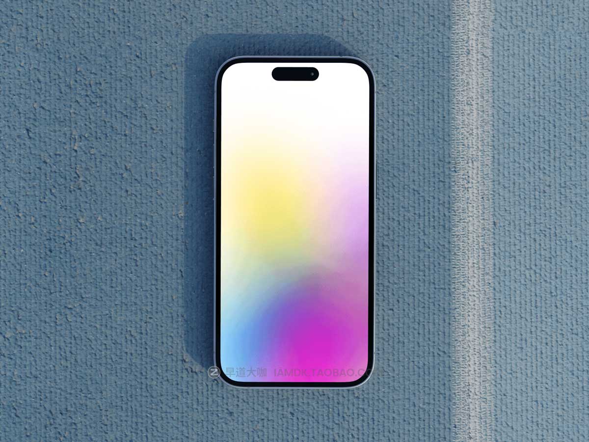 未来赛博朋克苹果手机iPhone 14 Pro屏幕演示样机FIgma模板设计素材 iPhone 14 Pro Mockups Vol.01插图11