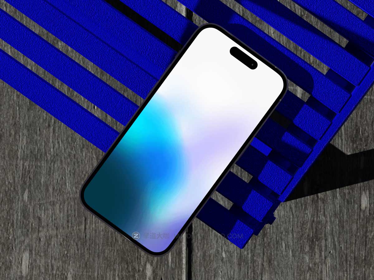 未来赛博朋克苹果手机iPhone 14 Pro屏幕演示样机FIgma模板设计素材 iPhone 14 Pro Mockups Vol.01插图12