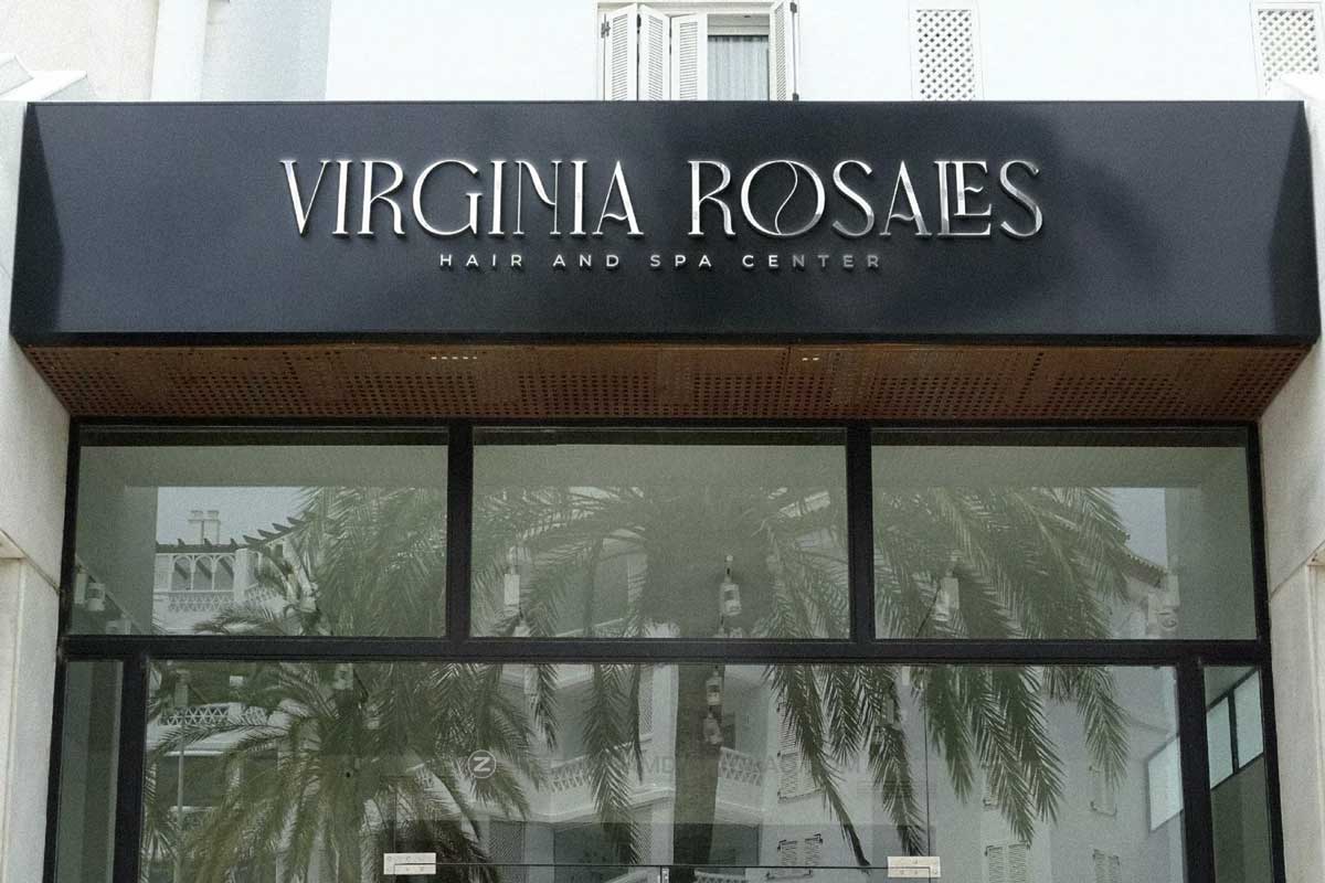 现代经典女性化奢华门店标牌杂志排版LOGO设计衬线英文字体安装包 Morgalen Typeface插图10