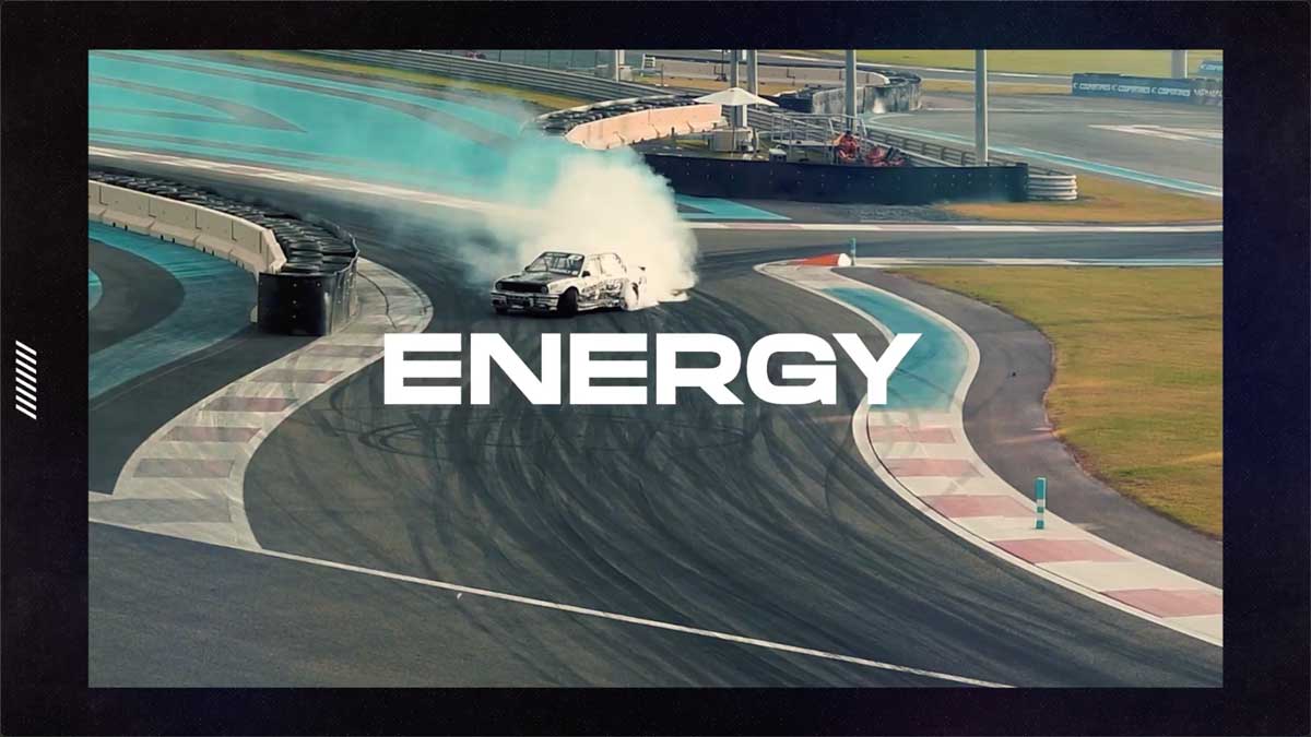PR模板 汽车摩托车赛车运动揭幕战片头广告片图文动画 Car Racing Sports Opener插图4