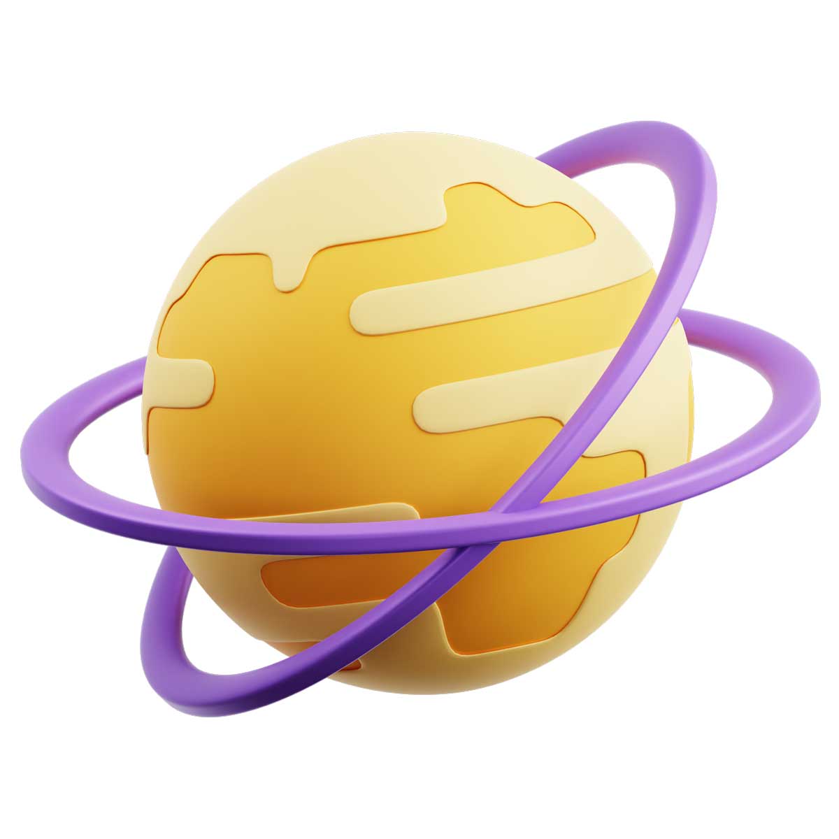 32款高级卡通创意太空宇宙行星飞船3D图标Icons设计素材合集 Space 3D Icon Pack插图13