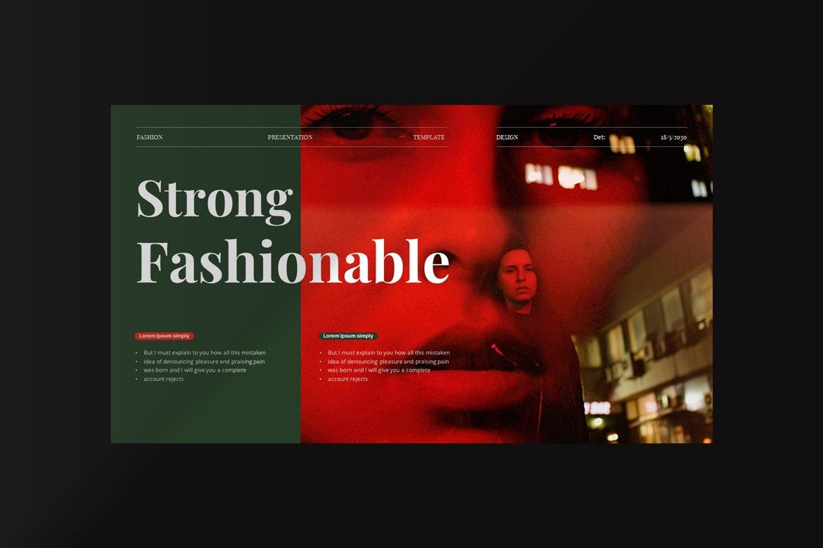 时尚简约品牌营销策划图文排版设计ppt模板 Fashion Look-Book Presentation Template插图1 时尚简约品牌营销策划图文排版设计ppt模板 Fashion Look-Book Presentation Template插图1