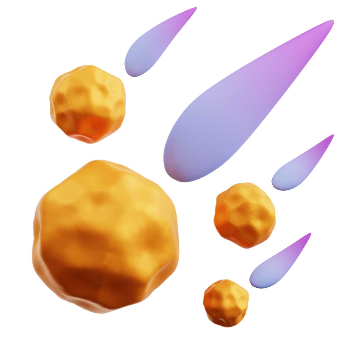 32款高级卡通创意太空宇宙行星飞船3D图标Icons设计素材合集 Space 3D Icon Pack插图32