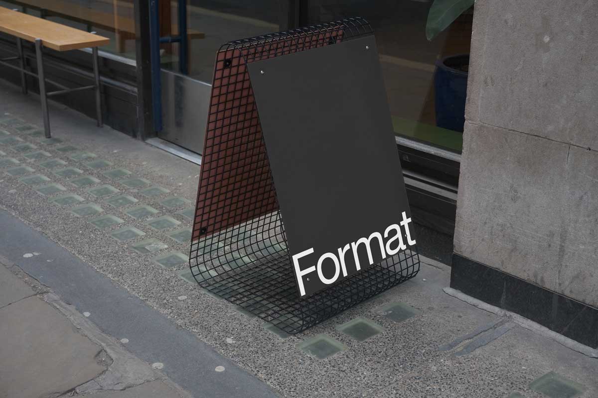 5款时尚高级品牌VI设计名片海报画册台历展示贴图PSD样机模板素材 FORMAT – Brand mockup collection 01插图3