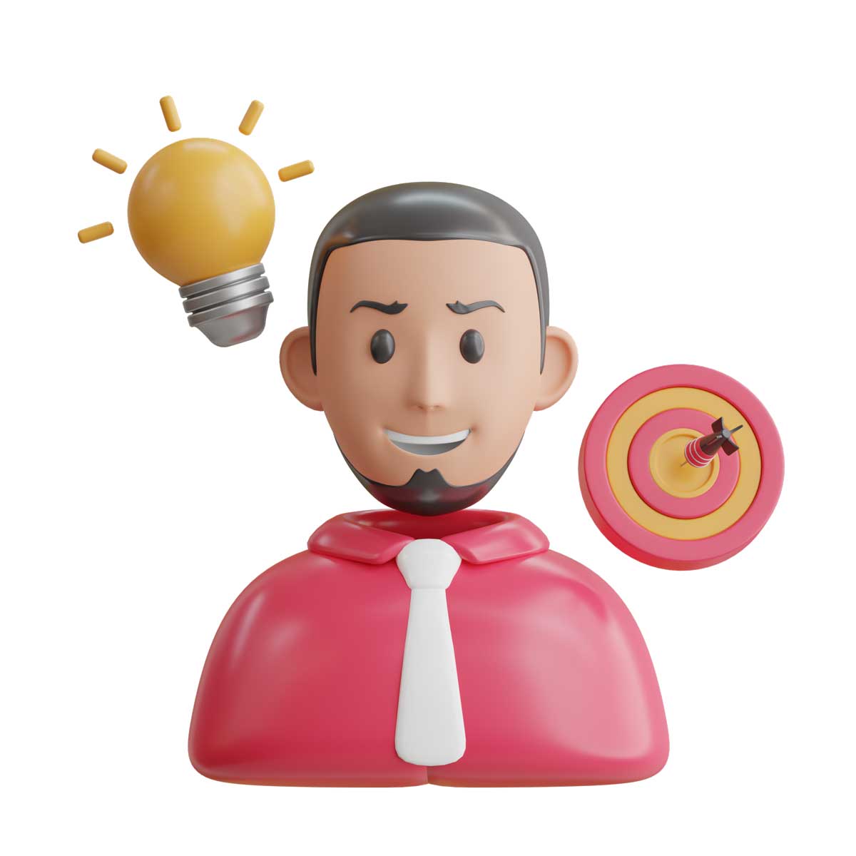 30款高级卡通创意商业理财3D插图Icons图标设计素材包 Business 3D Icon插图13