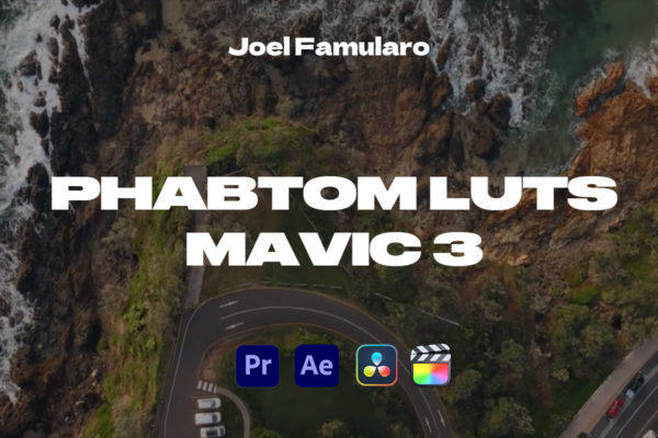 大疆Mavic3仿阿莱Alexa和电影胶片风格LUTs调色预设 Joel Famularo – Phantom LUTs for Mavic 3 Film LUTs+Arri LUTs