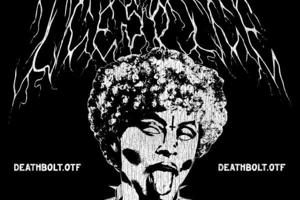 地下小众嘻哈闪电裂纹效果电音纹身服装海报品牌Logo标题PSAI英文字体安装包 Death Bolt Font