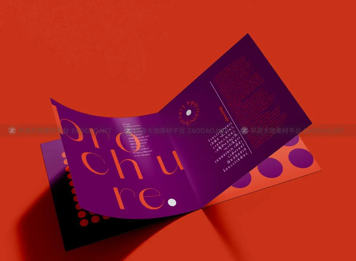 7款时尚宣传画册杂志折页设计展示贴图PSD样机模板素材 Magazine Mockup插图4