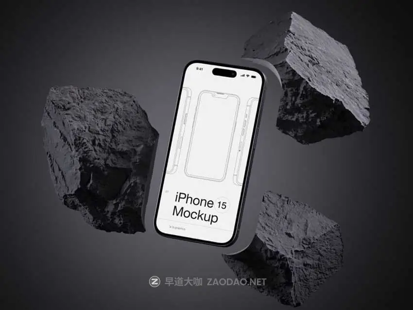 16款工业黑化风苹果手机iPhone 15 Pro屏幕演示效果图PSD样机模板 I-Mockups: iPhone 15 Pro插图5 16款工业黑化风苹果手机iPhone 15 Pro屏幕演示效果图PSD样机模板 I-Mockups: iPhone 15 Pro插图5