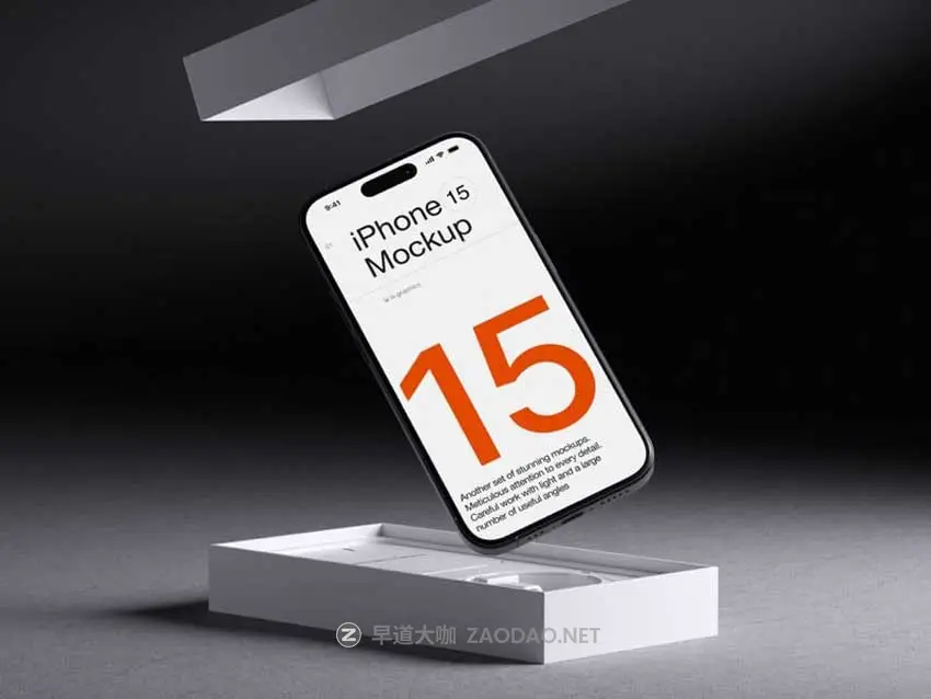 16款工业黑化风苹果手机iPhone 15 Pro屏幕演示效果图PSD样机模板 I-Mockups: iPhone 15 Pro插图1 16款工业黑化风苹果手机iPhone 15 Pro屏幕演示效果图PSD样机模板 I-Mockups: iPhone 15 Pro插图1