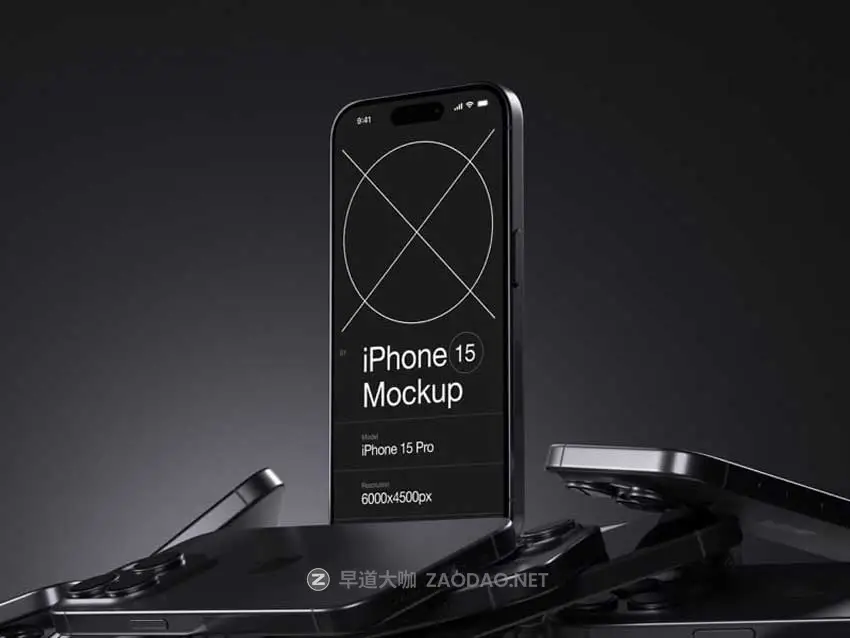 16款工业黑化风苹果手机iPhone 15 Pro屏幕演示效果图PSD样机模板 I-Mockups: iPhone 15 Pro插图7 16款工业黑化风苹果手机iPhone 15 Pro屏幕演示效果图PSD样机模板 I-Mockups: iPhone 15 Pro插图7