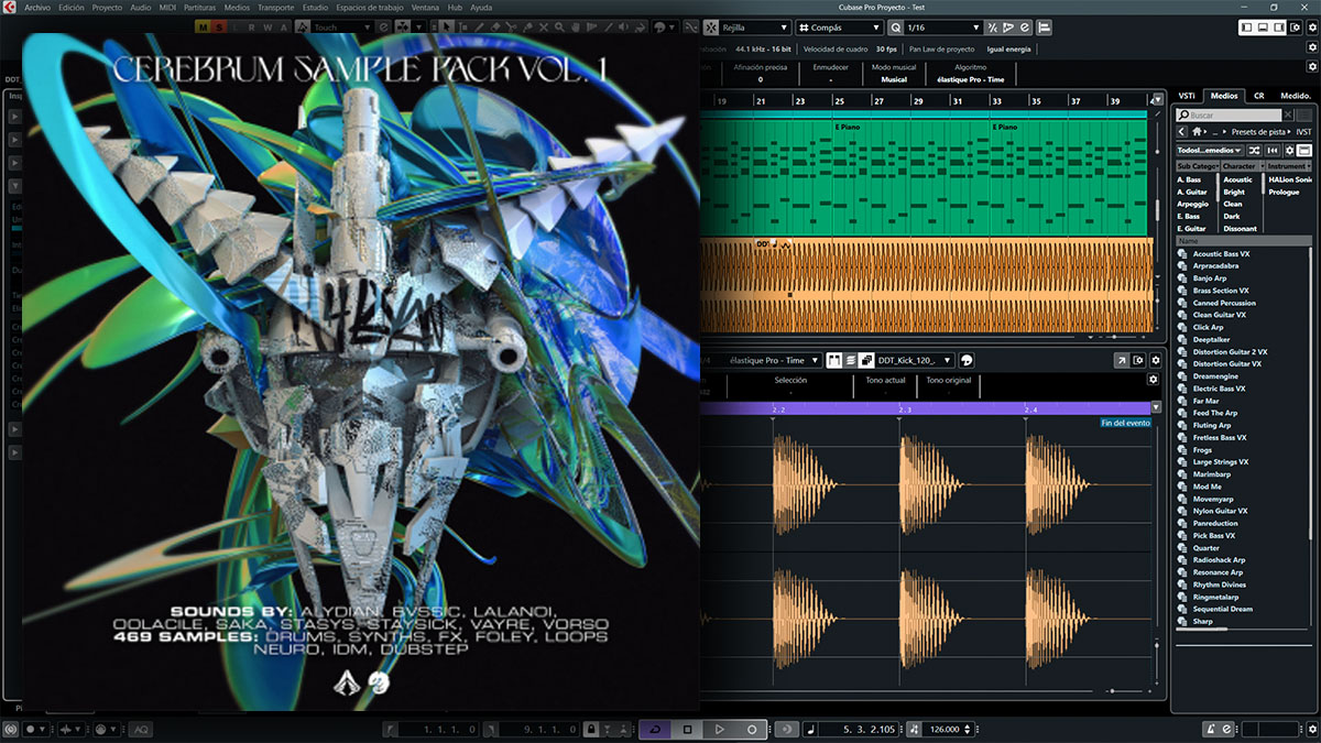469组未来科幻冲击力低音打击音效设计素材包 Halcyon Cerebrum Sample Pack Vol. 1插图1
