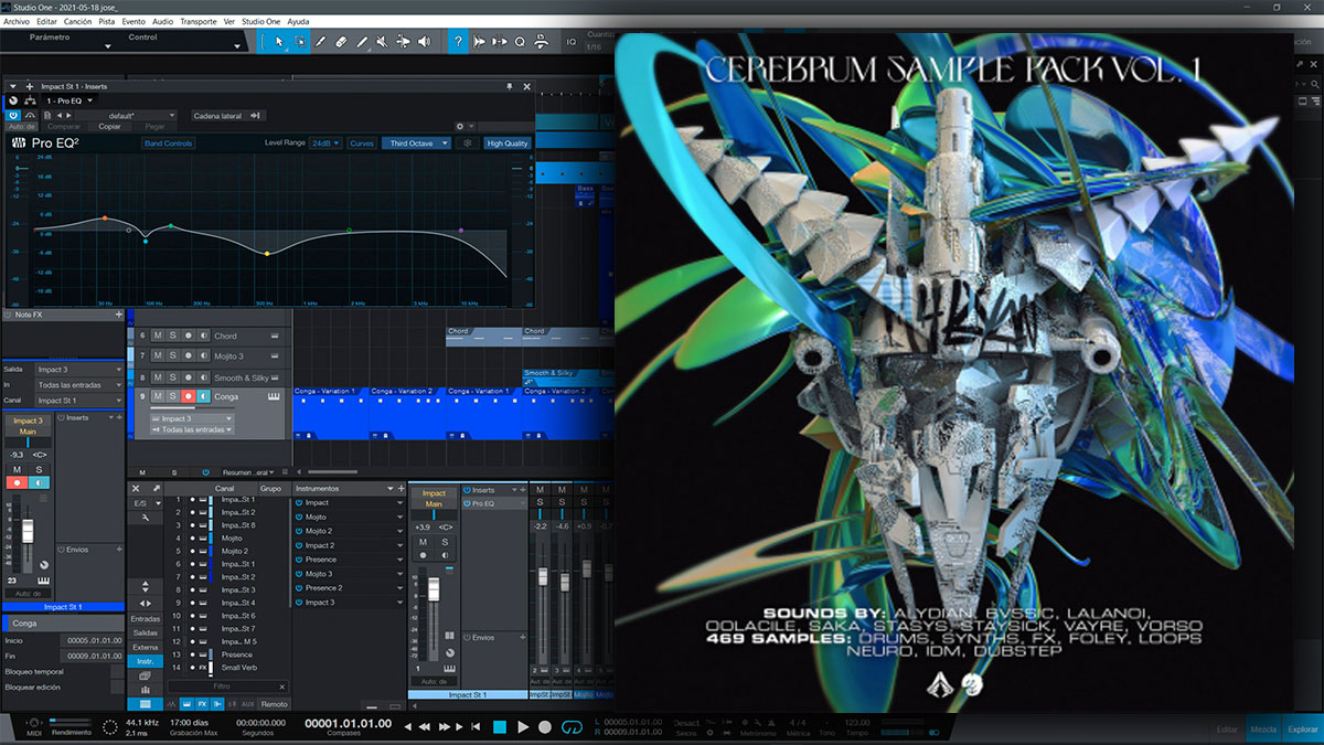 469组未来科幻冲击力低音打击音效设计素材包 Halcyon Cerebrum Sample Pack Vol. 1插图2