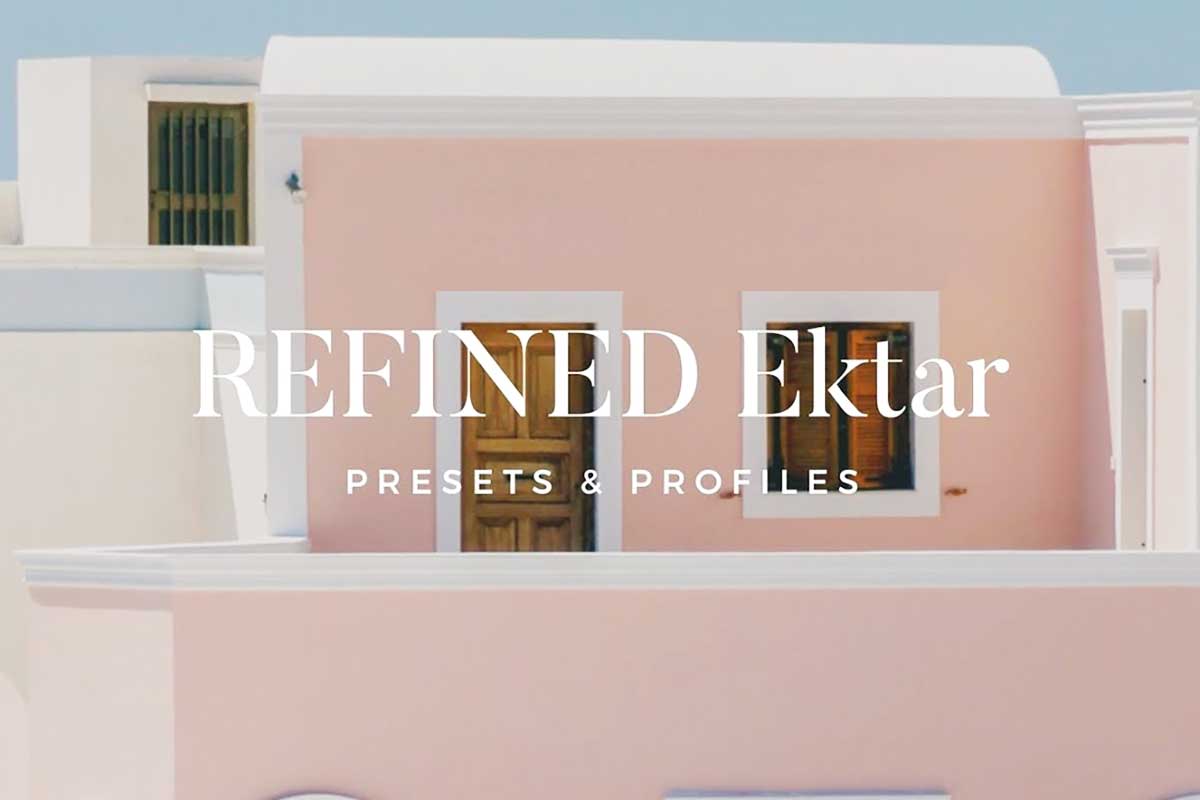Lr预设 柔和明亮柯达Ektar胶片半画幅阳光海滩街头摄影照片调色 REFINED – Ektar Presets插图