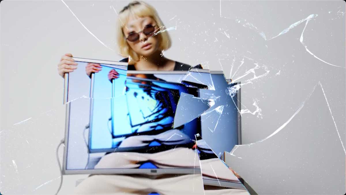 AE模板 潮流嘻哈说唱风玻璃破碎划痕纹理视频转场特效 Broken Glass Effects VOL. 2 | After Effects插图2