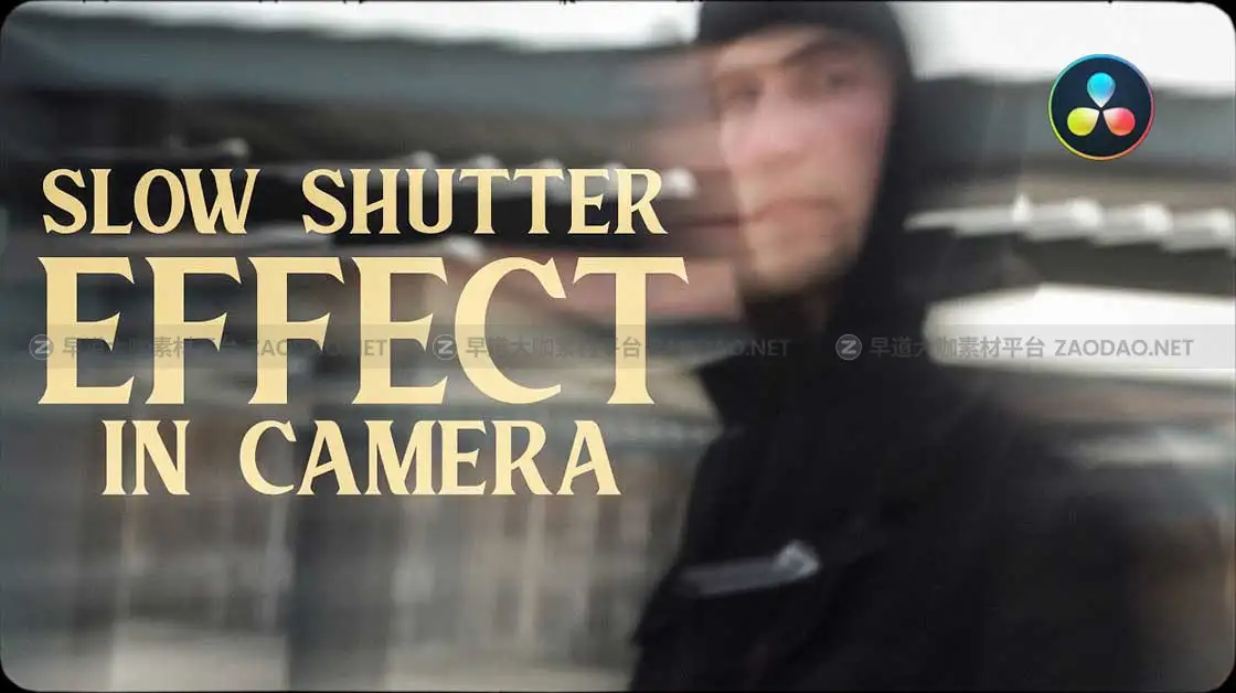 达芬奇预设 复古港风王家卫电影风情绪人像慢快门效果视频特效包 The Slow Shutter Effect in Camera插图