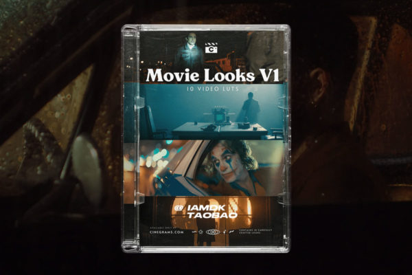 LUTs预设 10组复古电影效果色彩分级视频调色 Cinegrams – Movie Looks V1 Video LUTs
