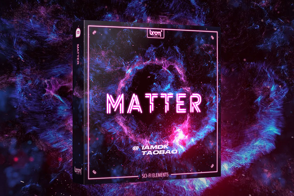 214个未来科幻物质元素氛围烘托冲击爆炸音效 Boom Library – Matter – SCI-FI Elements插图