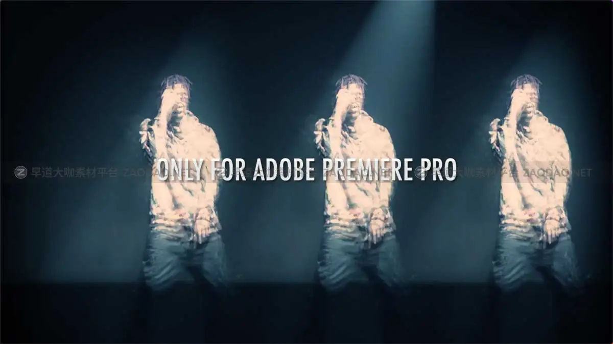 PR预设 25组嘻哈说唱风即时拖放慢速快门动画视频转场特效包 AKV Studios – Slow Shutter Presets插图5