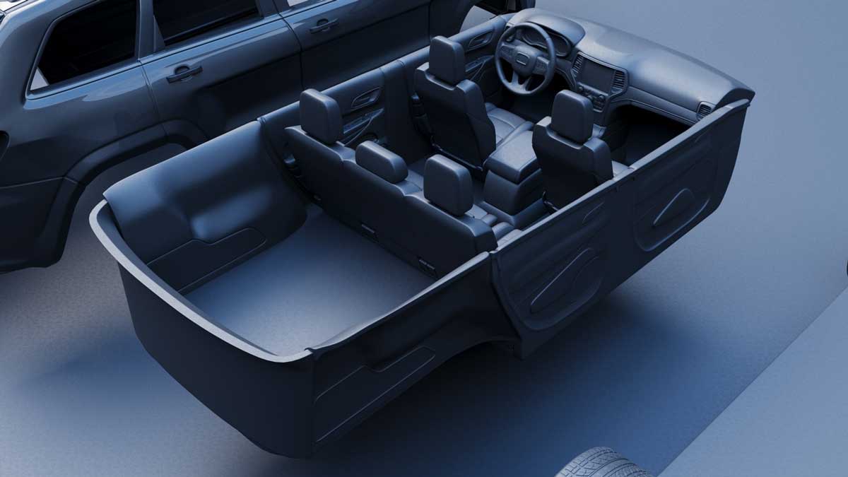 吉普Jeep大切诺基越野车SUV汽车3D模型设计素材 Jeep Grand Cherokee Trackhawk – 3D Print Model插图17