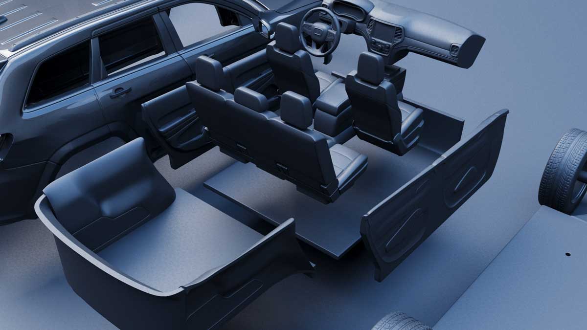 吉普Jeep大切诺基越野车SUV汽车3D模型设计素材 Jeep Grand Cherokee Trackhawk – 3D Print Model插图19