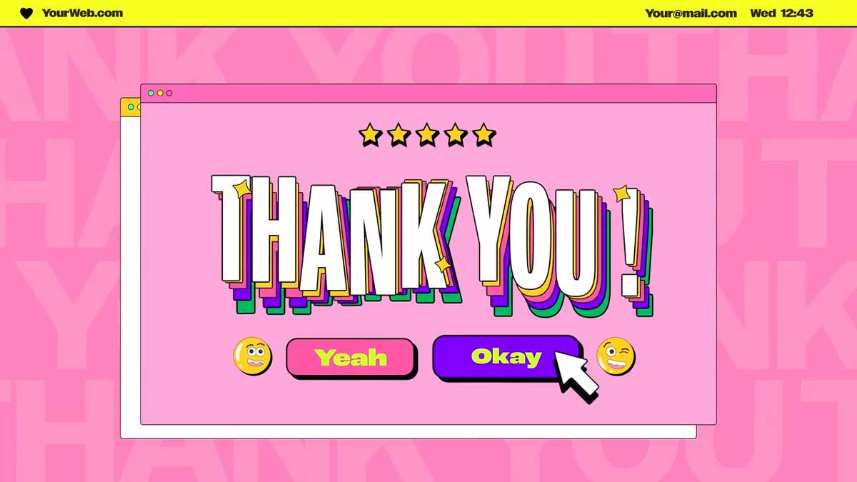 AE模板 复古Y2K电脑系统窗口UI元素标题视频动画特效 Retro UI Titles插图4