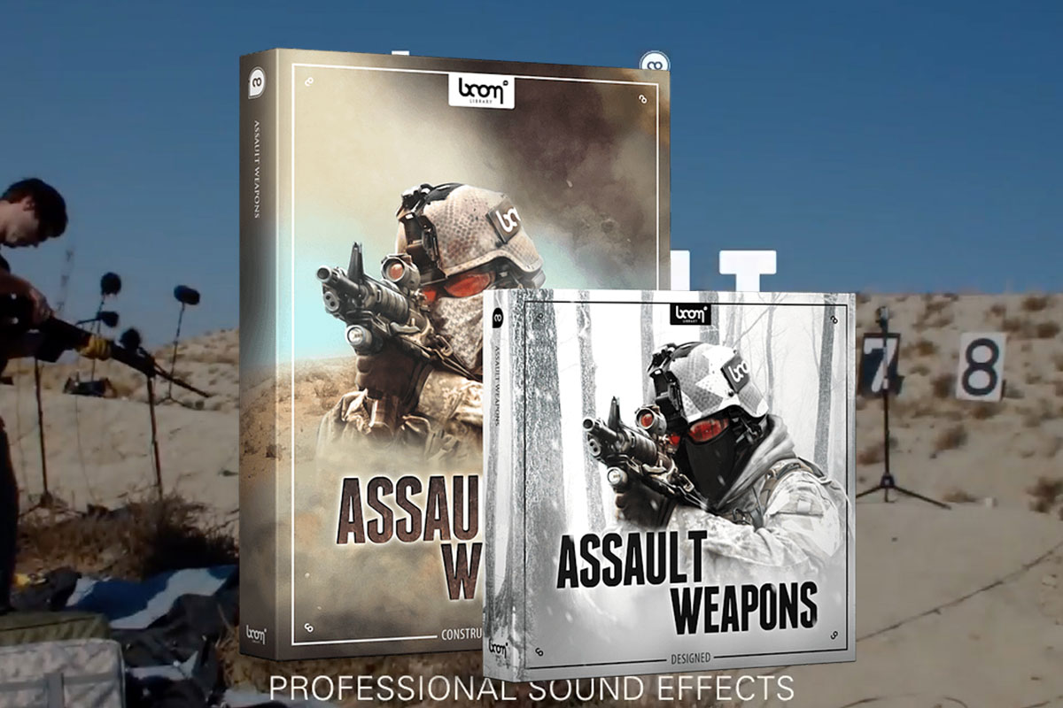 2250组战争枪战狙击步枪手枪机关枪武器音效素材 Boom Library Assault Weapons插图