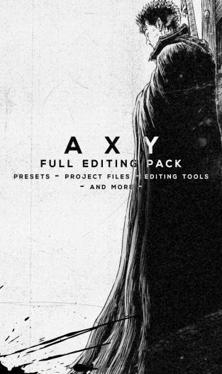 1000+组动漫动画视频后期剪辑合成AE工程文件预设LUT预设素材包 Payhip – Axy Full Editing Pack